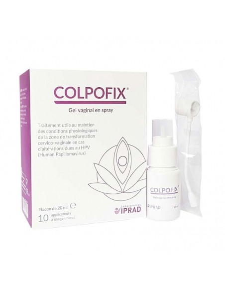 Colpofix Gel Vaginal En Spray 1 Frasco 20 Ml + 10 Aplicadores
