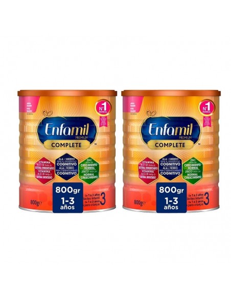 Enfamil Leche Premium 3 Complete Duplo 2X 800 Gr.