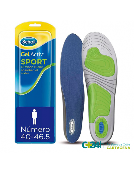 SCHOLL GEL ACTIV SPORT PLANTILLAS PARA HOMBRE
