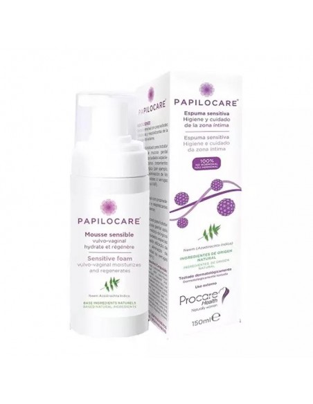 PAPILOCARE ESPUMA SENSITIVA 150 ML