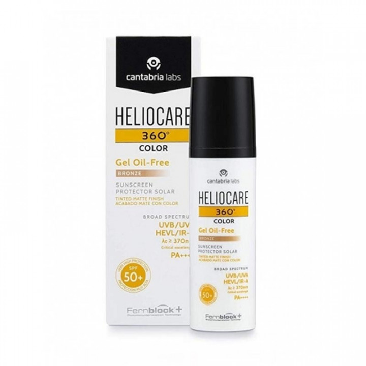 Heliocare 360º Color Bronze Gel Oil Free 50ml.