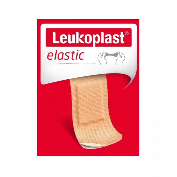 LEUKOPLAST ELASTIC APOSITO ADH 25  X 76 MM 10 STRIPS