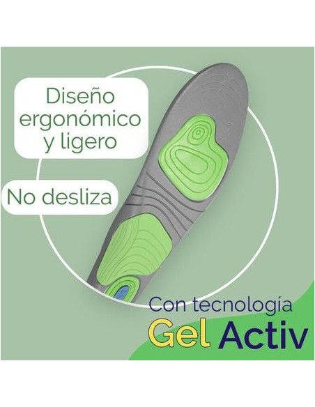 SCHOLL GEL ACTIV SPORT PLANTILLAS PARA MUJER