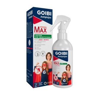 GOIBI ANTIPIOJOS MAX LOCION SIN INSECTICIDAS 1 ENVASE 200 ML