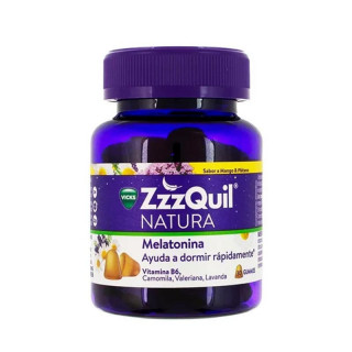 ZZZQUIL NATURA 30 GUMMIES SABOR MANGO & PLATANO