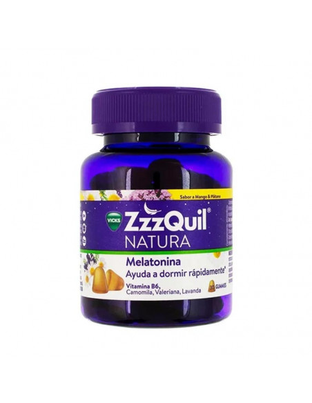 Zzzquil Natura 30 Gummies Sabor Mango & Platano