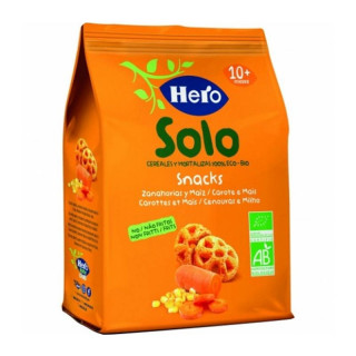 Hero Solo Snacks de Zanahoria y Maíz 40g.