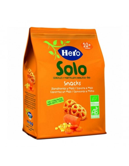 HERO SOLO SNACK DE ZANAHORIA 1 ENVASE 40 G