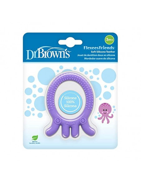 Dr Brown´s Mordedor Flexees Friends 1 Unidad Pulpo
