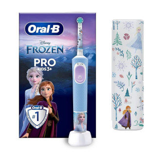 Cepillo Oral B Recargable Frozen con Estuche de Viaje.