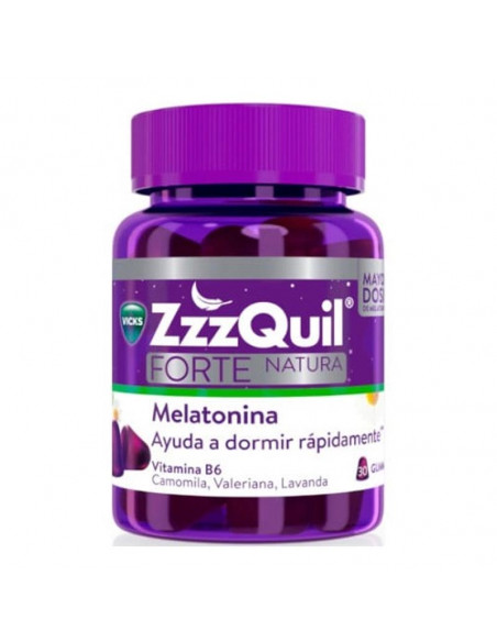 ZZZQUIL NATURA FORTE 30 GUMMIES SABOR FRUTOS DEL BOSQUE