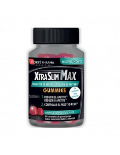 FORTE PHARMA XTRASLIM MAX REDUCTOR APETITO GUMMIES 60...