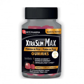 FORTE PHARMA XTRASLIM MAX GUMMIES PERDIDA DE PESO 60 CARAMELOS DE GOMA