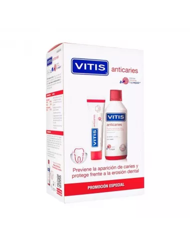 Vitis Anticaries Pack 1 Envase 100 Ml  Pasta +...