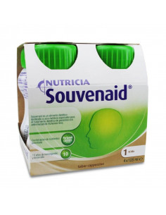 SOUVENAID 4 BOTELLAS 125 ML SABOR CAPPUCCINO