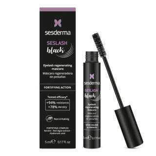 SESDERMA SESLASH BLACK MASCARA REGENERADORA DE PESTAÑAS 1 ENVASE 5 ML