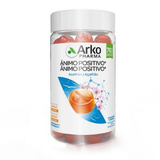 ARKOPHARMA ANIMO POSITIVO GUMMIES AZAFRAN 60 CARAMELOS DE GOMA SABOR NARANJA