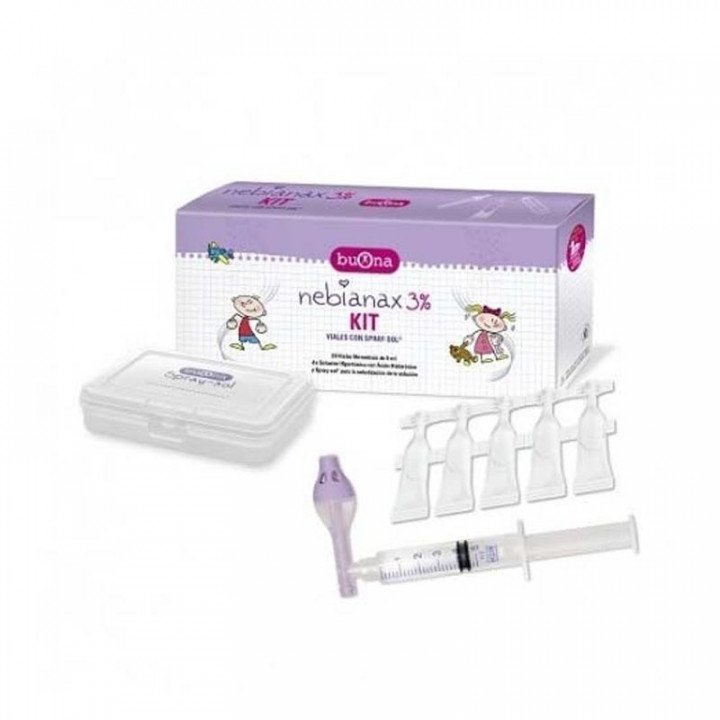 BUONA NEBIANAX 3% KIT 20 VIALES 5 ML + SPRAY-SOLUCIO