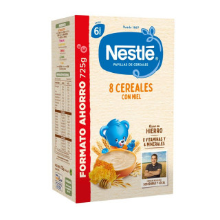 NESTLE PAPILLA 8 CEREALES CON MIEL 1 ENVASE 725 G