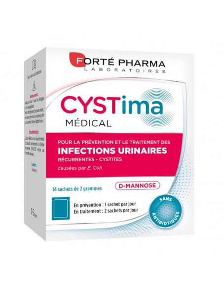 Cystima Medical Infecciones Urinarias 14 Sobres 2 G