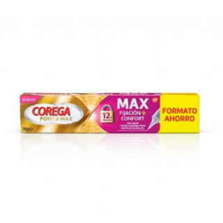 COREGA MAX FIJACION + CONFORT 1 TUBO 70 G SIN SABOR