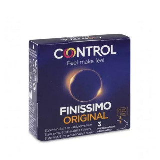 CONTROL FINISSIMO ORIGINAL PRESERVATIVOS 3 UNIDADES