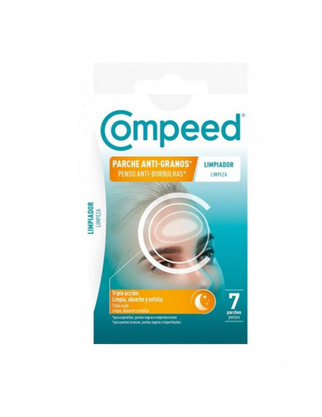 COMPEED PARCHE ANTI-GRANOS LIMPIADOR TRIPLE ACCION 7 UNIDADES