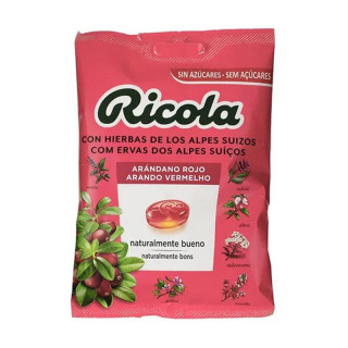 RICOLA CARAMELOS SIN AZUCAR ARANDANO ROJO BOLSA 70G