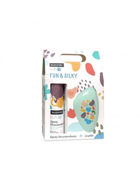 Suavinex Pediatric Kids Spray Desenredante Pack 1 Envase 250 Ml + 1 Cepillo