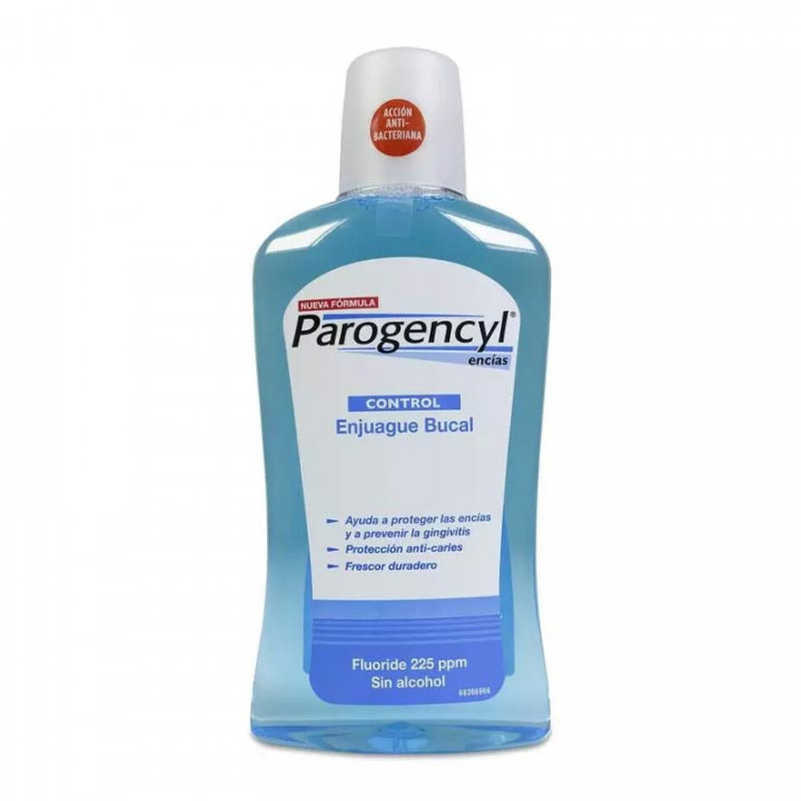PAROGENCYL ENCIAS CONTROL ENJUAGUE BUCAL 1 ENVASE 500 ML
