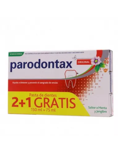 Parodontax Original 3 Unidades 75 Ml Sabor...