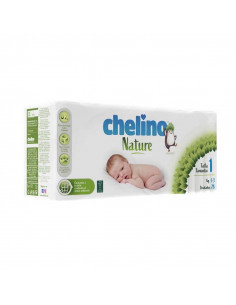 CHELINO PAÑAL INFANTIL CHELINO NATURE TALLA 1 28 UNIDADES