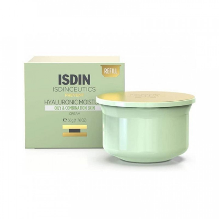 ISDINCEUTICS HYALURONIC MOISTURE OILY & COMBINATION SKIN 1 ENVASE 50 G RECARGA