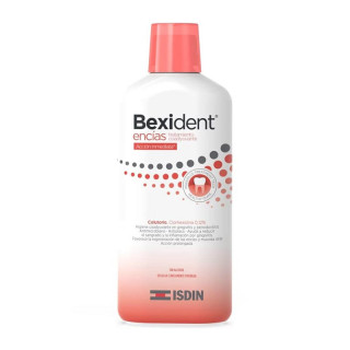 ISDIN BEXIDENT ENCIAS CLORHEXIDINA COLUTORIO TRATAMIENTO GINGIVITIS Y PERIODONTITIS 500 ML
