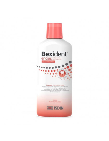 Isdin Bexident Encias Clorhexidina Colutorio Tratamiento Gingivitis Y Periodontitis 500 Ml