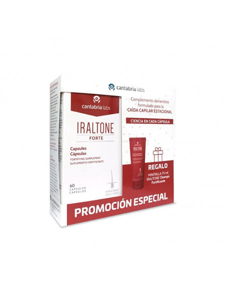 Iraltone Pack Forte 60 Caps + Champu Forte