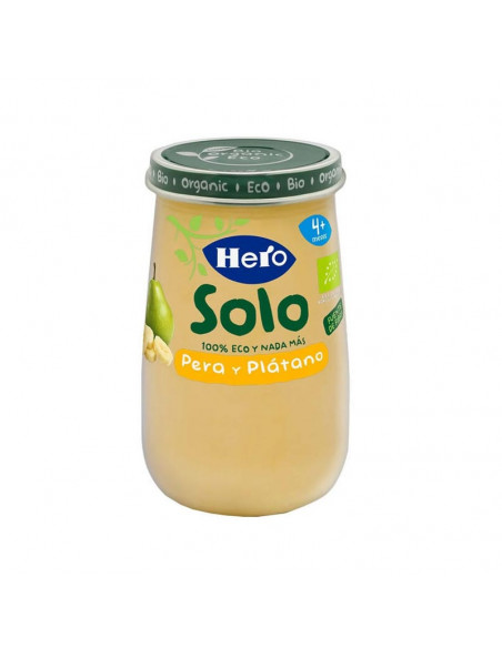 Hero Baby Solo Pera Y Platano 1 Envase 190 G