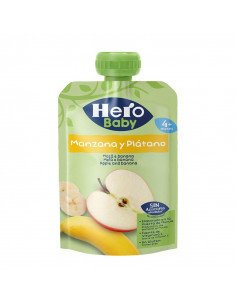 HERO BABY MANZANA Y PLATANO 1 BOLSA 100 G