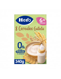 HERO 8 CEREALES GALLETA 1 BOLSA 340 G