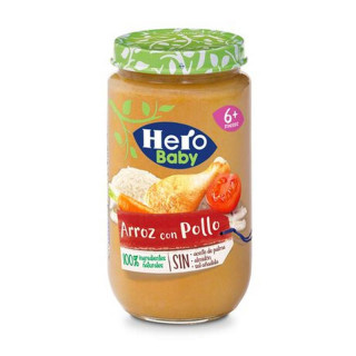 HERO BABY ARROZ CON POLLO 1 TARRO 235 G