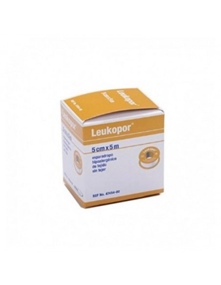 LEUKOPOR ESPARADRAPO HIPOALERGICO LEUKOPOR PAPEL  5 X 5 CM