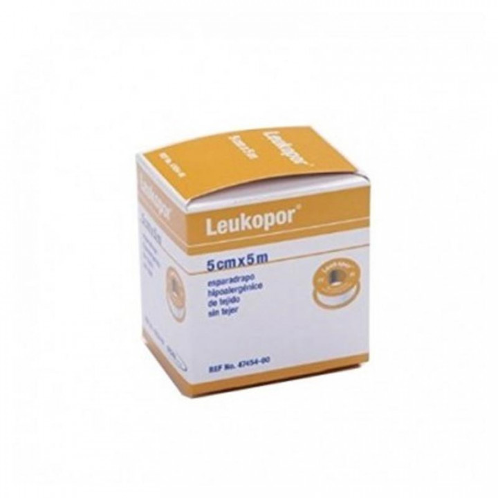 LEUKOPOR ESPARADRAPO HIPOALERGICO LEUKOPOR PAPEL  5 X 5 CM