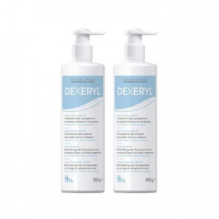 DUCRAY DEXERYL CREMA EMOLIENTE FORMATO AHORRO DUPLO 2X500G