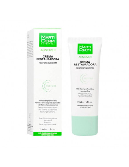 MARTIDERM ACNIOVER RESTORE CREMA RESTAURADORA 1 ENVASE 40 ML