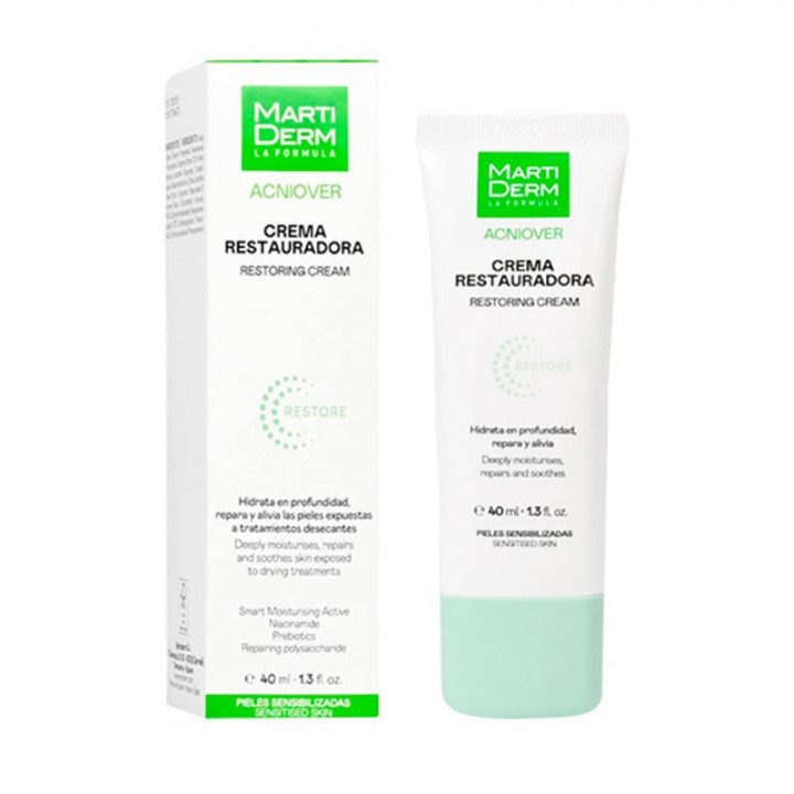 Martiderm Acniover Crema Restauradora 40ml.