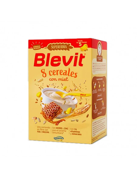 BLEVIT SUPERFIBRA 8 CEREALES CON MIEL DESDE 5 MESES