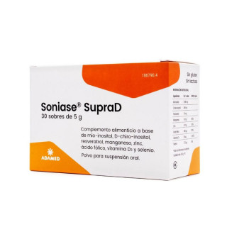 Soniase Supra D 30 Sobres.