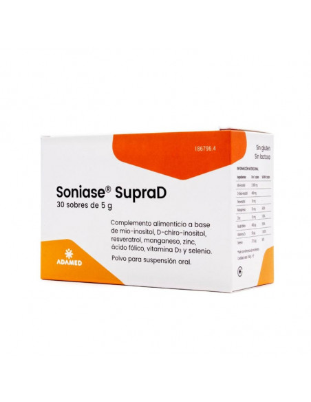 Soniase Supra D 30 Sobres