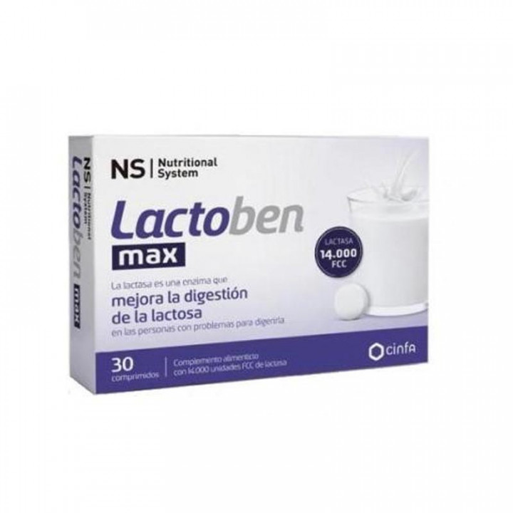 NS LACTOBEN MAX 30 COMPRIMIDOS