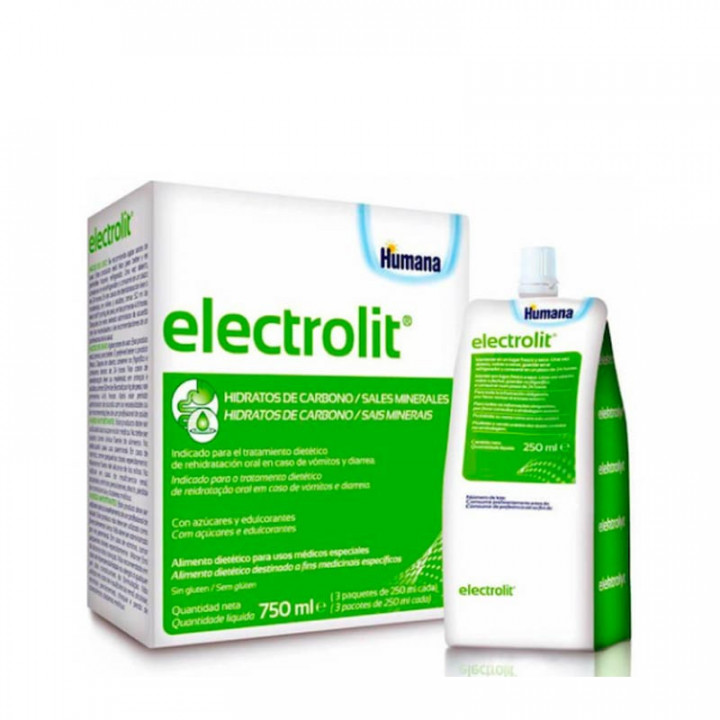 ELECTROLIT LIQUIDO 3 ENVASES 250 ML SABOR CITRICOS